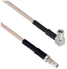 SMB Plug Right Angle to SMB Jack Bulkhead Mount Using Flexible RG316-DS Coax Cable 12