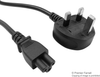 Power Cord, Uk Plug-Iec 60320 C5, 1M; Connector To Connector Multicomp Pro - 54Y3978 - Newark, An Avnet Company