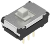 Slide Switch, Dpdt, 0.1A, 12V, Tht Rohs Compliant Alps Alpine - 66AH7250 - Newark, An Avnet Company
