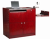 Multimedia workstation with document camera drawer -- WSV-45