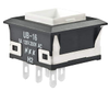 Low Profile Pushbuttons - UB16KKW016B - NKK Switches