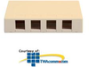 ICC 4-Port Surface Mount Box - IC107SB4 - TelephoneStuff.com