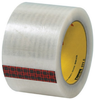 3M Scotch 371 Clear Standard Box Sealing Tape - 72 mm Width x 100 m Length - 1.8 mil Thick - 19280 - 021200-19280 - R. S. Hughes Company, Inc.