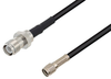 Reverse Polarity TNC Female to Reverse Polarity SMA Male Cable 100 cm Length Using 53 Ohm RG55 Coax - PE3W07647-100CM - Pasternack