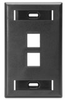 QuickPort Wallplates - 42080-2ES - Leviton Manufacturing
