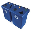 Recycling Box 18-gal. 16w x 25.75l x 14.75h - RCP 5718-73 BLU - JIT Packaging