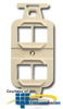 ICC 4-Port High Density Electrical Insert - IC1074PI - TelephoneStuff.com