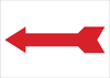 Brady B-401 Polystyrene Rectangle White Door, Gate & Pathway Sign - 10 in Width x 7 in Height - 25765 - 754476-25765 - R. S. Hughes Company, Inc.