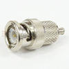 MCX Plug to BNC Male (plug) Adapter, 1.35 VSWR -- SM3675 - Image