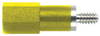 Banana Jack, 25A, Screw, Yellow; Gender Pomona - 50F1545 - Newark, An Avnet Company