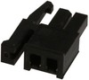Rcpt Housing, 2Pos, Nylon 66.6, Black; Product Range Amp Te Connectivity - 03P6770 - Newark, An Avnet Company
