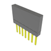 Headers, Receptacles, Female Sockets - 612-ESW-107-13-G-S-ND - DigiKey