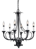 Chandelier - F2533/6BK - Generation Brands