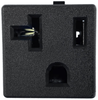 NEMA 5-20R Snap-in AC Power Outlet with PCB Terminals -- 739W-X2/30 - Image