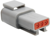 Connector Housing, Receptacle, 3 Position; Product Range Amphenol Sine/tuchel - 66W3157 - Newark, An Avnet Company