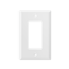 1-Gang Decorative Wall Plates, Thermoplastic Standard Size Glossy Finish - 3031 - Suzhou Ele Mfg Co., Ltd.