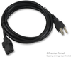 Power Cord Nema5-15P/iec, 6.6Ft, 10A Black; Connector Type A Multicomp - 11J3562 - Newark, An Avnet Company