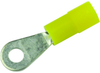 Terminal, Ring Tongue, #2, Crimp, Yellow; Stud Size - Metric Multicomp Pro - 34P2152 - Newark, An Avnet Company