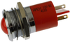 Panel Mount Indicator, Led, 22Mm, Red, 5.7V; Led Color Apem - 16R0071 - Newark, An Avnet Company