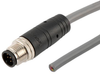 Sensor Cord, 8P M12 Plug-Free End, 2M; Connector Type A L-Com - 80AJ9478 - Newark, An Avnet Company