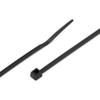 ACT AL-08-18-0-C Miniature Cable Tie, Zip Tie, 18 lb, 8 inch, UV Black, Bag of 100 - 21019C - Waytek, Inc.