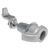 VISE ACTION® Compression Latch, Large Size, Wing, Zinc Alloy, Powder Coated, Silver - E3-159-17 - Southco