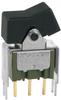 Switch, Rocker, Spdt, 0.1A, 28Vac, Black; Switch Operation Nkk Switches - 10X6274 - Newark, An Avnet Company