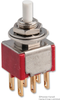 Switch, Pushbutton, Dpdt, 20V; Product Range Multicomp Pro - 11M0376 - Newark, An Avnet Company
