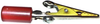 Alligator Clip; Connector Type Mueller Electric - 28F503 - Newark, An Avnet Company