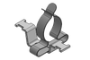 EMC Shield Clamps for Screw Assembly- with or without Integrated Strain Relief - 37591.150 - icotek Corp