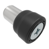 Captive Screw, 8-32 Thread, Press-in, Phillips Recess, Smooth Black Knob - 47-60-321-61 - Southco
