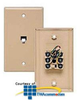 Allen Tel Flush Wall Jack - 6 Position - AT216 - TelephoneStuff.com