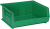Ultra Stack & Hang Bin, Green, 75Lb; Bin Colour Quantum Storage - 44AC7157 - Newark, An Avnet Company