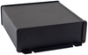 Enclosure, Pcb Box, Alum, Black; Enclosure Type Hammond - 50AC1197 - Newark, An Avnet Company