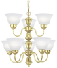 SL80131 Mid. Chandeliers-Glass Up - 751338 - Capital Lighting, Inc.