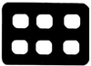 Standard Wall Plate - 74103 - Mulberry Metal Products, Inc.
