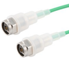 N-Male to N-Male LL142 Cable With Boots 10 Inch (2 Pack) - KP-N-N-12-FX - KP Performance Antennas