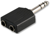Adapter, Stereo 6.35Mm Plug-Rcpt; Audio Video Connector A Multicomp Pro - 69AC6311 - Newark, An Avnet Company