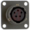 connector,metal circ,class a,box mount recept,size 10,5 #20 solder socket cont - 70010902 - Allied Electronics, Inc.