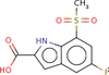 5-Fluoro-7-(methylsulfonyl)-1H-indole-2-carboxylic acid - 8H63-3-X1 - SynQuest Laboratories, Inc.