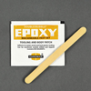 Hardman DOUBLE/BUBBLE Machineable Epoxy Yellow Package 3.5 g Packet -- 4002 - Image