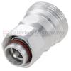 Low PIM 7/16 DIN Female (Jack) to 4.3-10 Male (Plug) Adapter, Tri-Metal Plated Brass Body, High Temp, 1.2 VSWR - FMAD1170 - Fairview Microwave Inc.