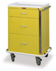 Classic Three Drawer Infection Control Cart with Breaka.. - 6500 - Harloff Company, Inc. (The)