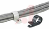 CABLE CLAMP; .25IN MAX BUNDLE DIA; #10 SCREW MOUNT - 70044599 - Allied Electronics, Inc.