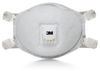 3M 8514 White Standard N95 Molded Cup Particulate Respirator - 051138-66299 - 051138-66299 - R. S. Hughes Company, Inc.