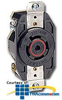 Leviton Flush Mounting Locking Receptacle with Ground - 20.. - L-2520 - TelephoneStuff.com