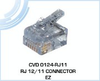 RJ 12/11 EZ Connector -- CVD 0124-RJ11