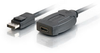 8in DisplayPort 1.1 Male to HDMI&reg; Female Adapter Cable -- 2226-54130-ADT - Image