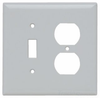 Standard Wall Plate - SPJ18-W - Hubbell Wiring Device-Kellems