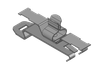 EMC Shield Clamps for TS35 Rails, Pluggable- with or without Integrated Strain Relief - 36850.150 - icotek Corp